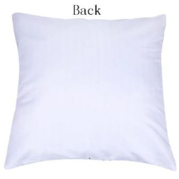 Green Peacock Feather Pillow Cover - Picture 2 of 4